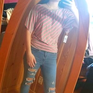 Women's striped shirt